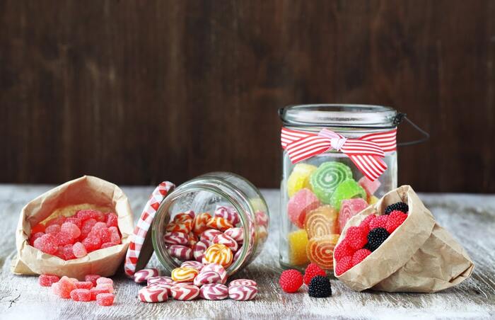 Sweet Candy Jar - Valentine Gift For Teacher