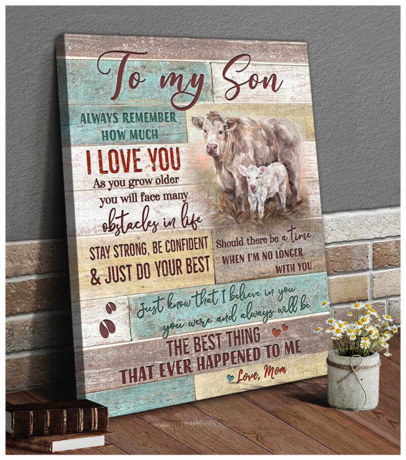 Custom Wall Canvas Print Gift For Your Son