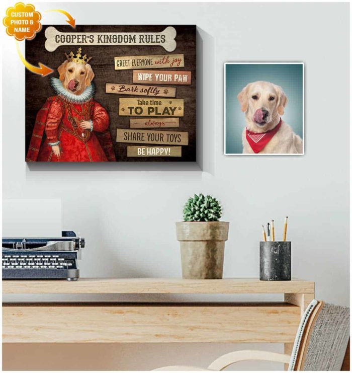 Custom Pet Portrait Canvas