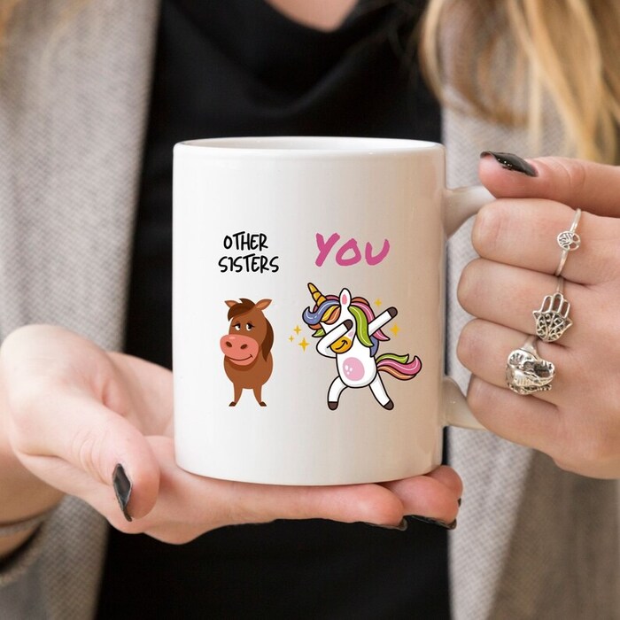 Funny Mug For Sister - best gifts for sister