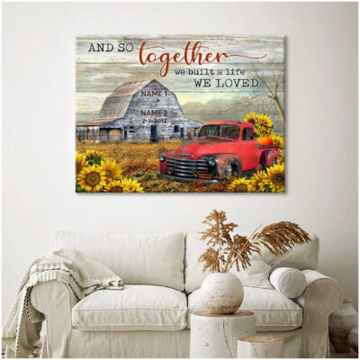 Truck Wall Art Canvas Truck Canvas Print Multiple Sizes Wrapped Canvas on Wooden Frame