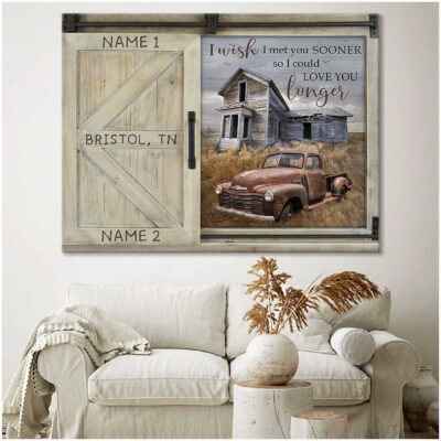 Personalized Canvas Wall Decor Print As Special Gifts For Beloved Ones
