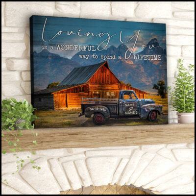 Personalized Canvas Prints For Wall Decor As Wedding Anniversary Gifts