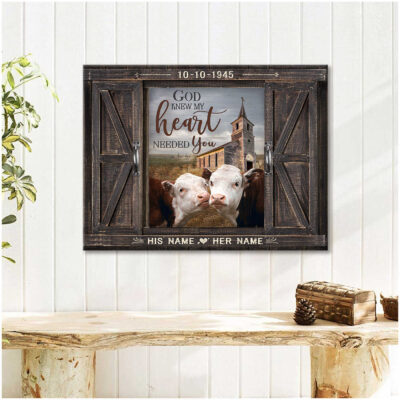Custom Canvas Personalized Wood Prints Anniversary Wedding Gifts Of Loving Couple Farmhouse Wall Art Decor Ohcanvas Illustration 4