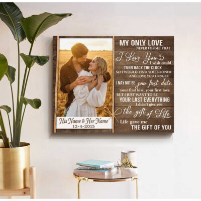 Custom Canvas Prints Personalized Photo Gifts Life Anniversary Gifts Wedding Wall Art Decor Ohcanvas Illustration 4