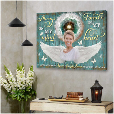 Custom Canvas Prints Gifts Memorial Photo Gifts Angel Wings