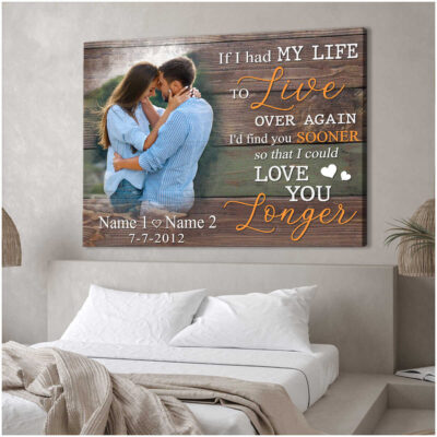 Personalized Wall Decor Canvas Print As The Best Gift For Your Spouse