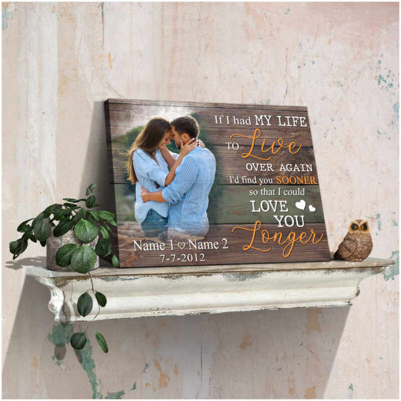 Personalized Wall Decor Canvas Print As The Best Gift For Your Spouse