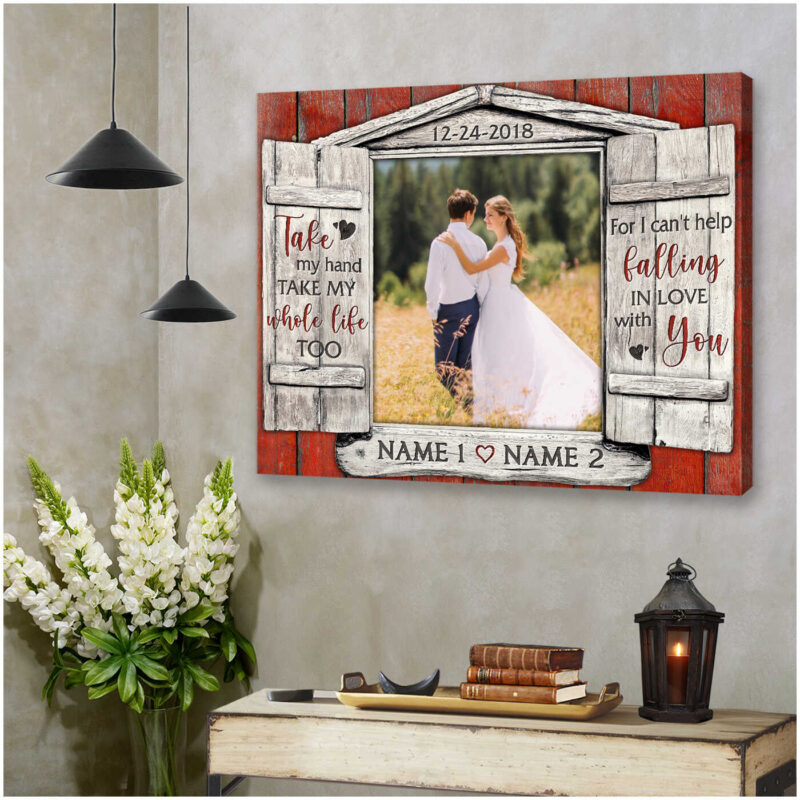 Custom Canvas Prints For Wedding Gifts