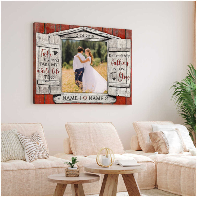 Custom Canvas Prints For Wedding Gifts