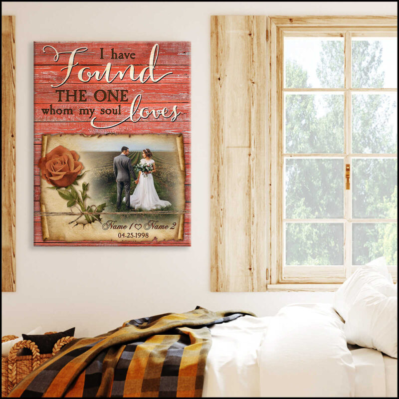 Custom Canvas Prints For Wedding Anniversary Gifts