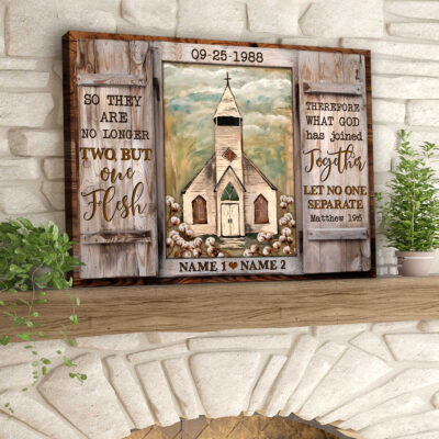 Custom Canvas Prints Wedding Anniversary Gifts Personalized Photo Gifts Farm Church Window