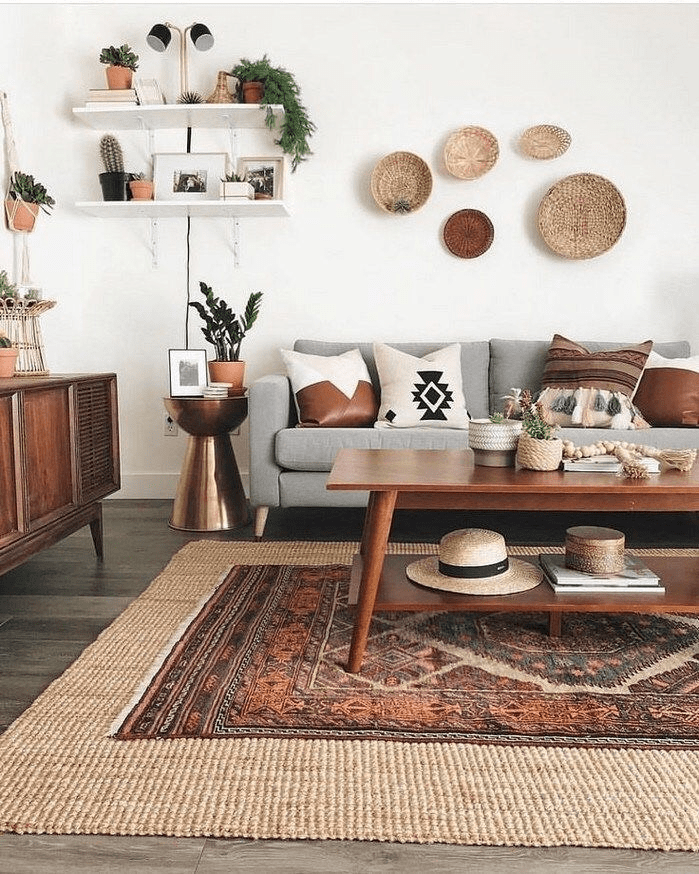 Decorating with carpets in farmhouse decor 