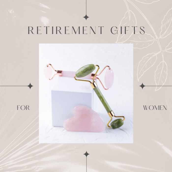 Jade Roller Kit - retirement gift ideas for women.