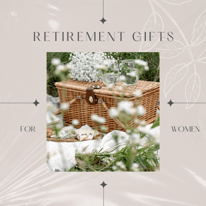 Picnic Basket - retirement gift ideas for women.