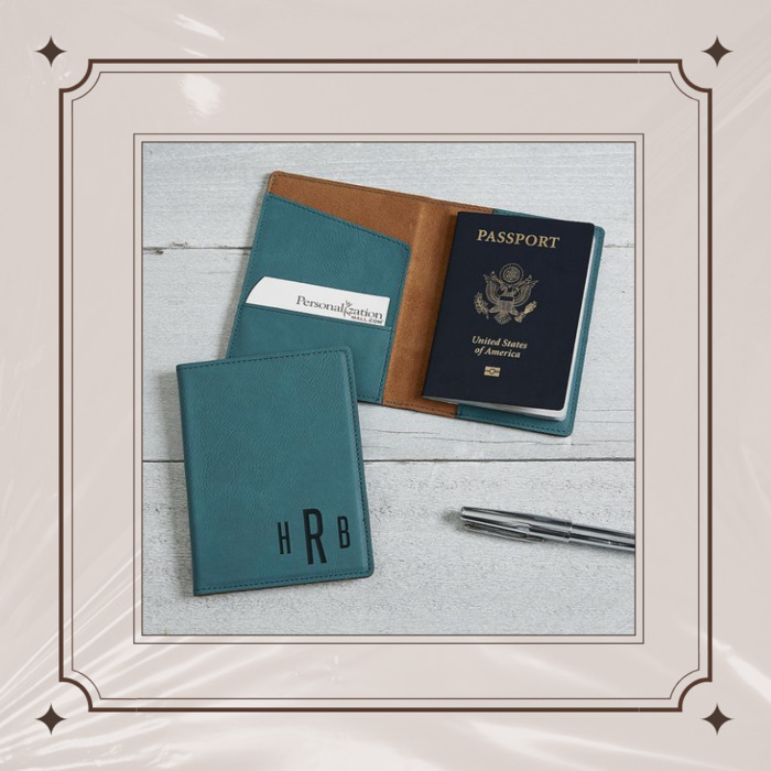 Customized Passport Holder. 