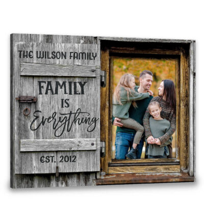 Personalized Photo Gifts Family Photo Family is everything