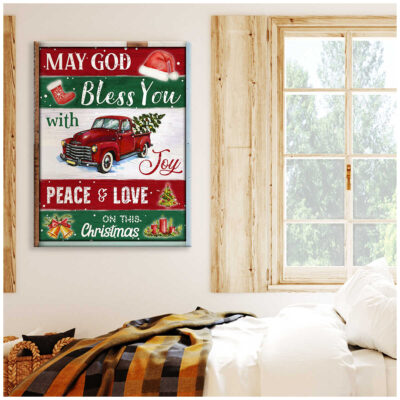 Pickup Truck Farmhouse Wall Decor For Christmas Gifts