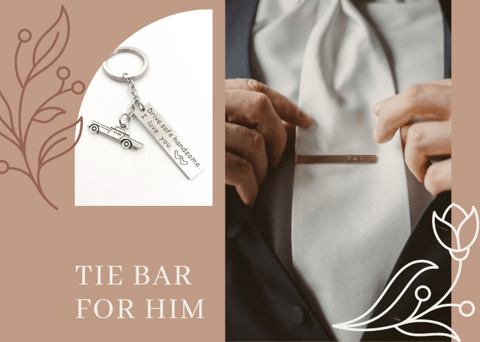 Traditional 50th anniversary gifts tie bar