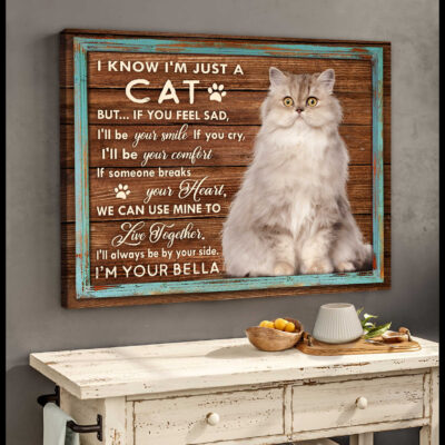 Cat Poster & Canvas, The Cat Rules - Wall Art, Home Decor For Cat Mom, -  OhaPrints