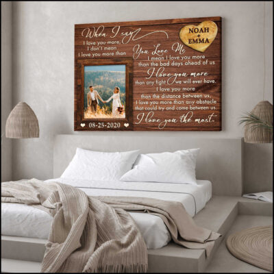Custom Canvas Print Gift For Your Beloved One