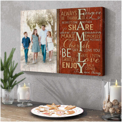 Canvas Prints Personalized Photo Gifts Family Farmhouse Wall Decor
