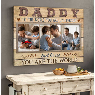 Personalized Canvas Print Gifts For Your Dad