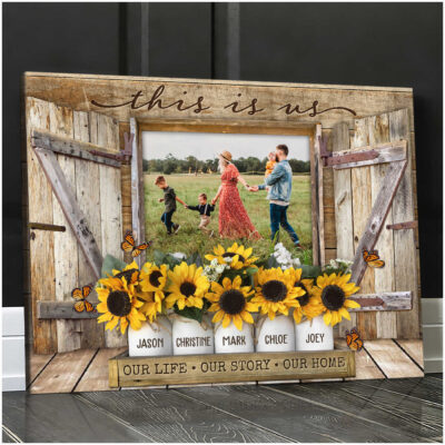 Custom Canvas Prints Personalized Photo Gifts Names Family Gifts Ohcanvas Illustration 3