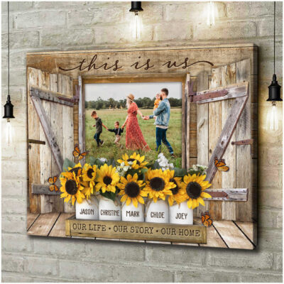 Custom Canvas Prints Personalized Photo Gifts Names Family Gifts Ohcanvas Illustration 4