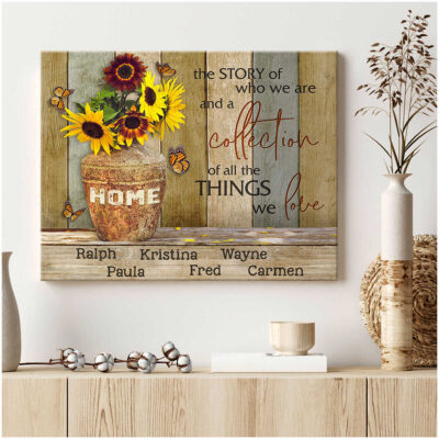Personalized Custom Canvas Prints For Names Gifts Home