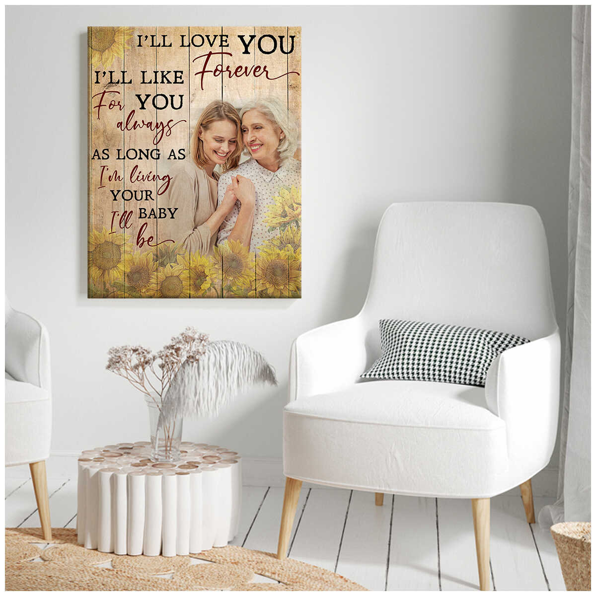 Personalized Gifts For Mom From Son Canvas Wall Art Decor Ohcanvas - Oh  Canvas