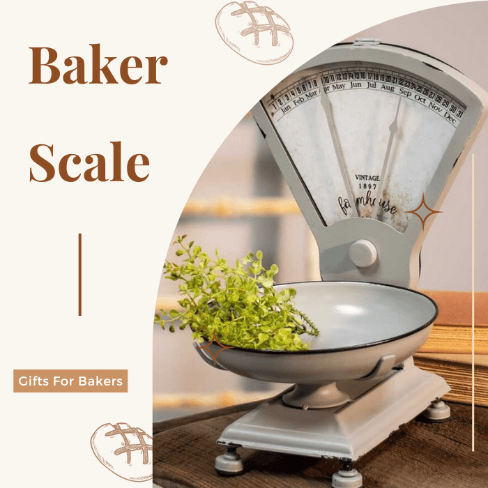 give baker scale as gifts for bakers