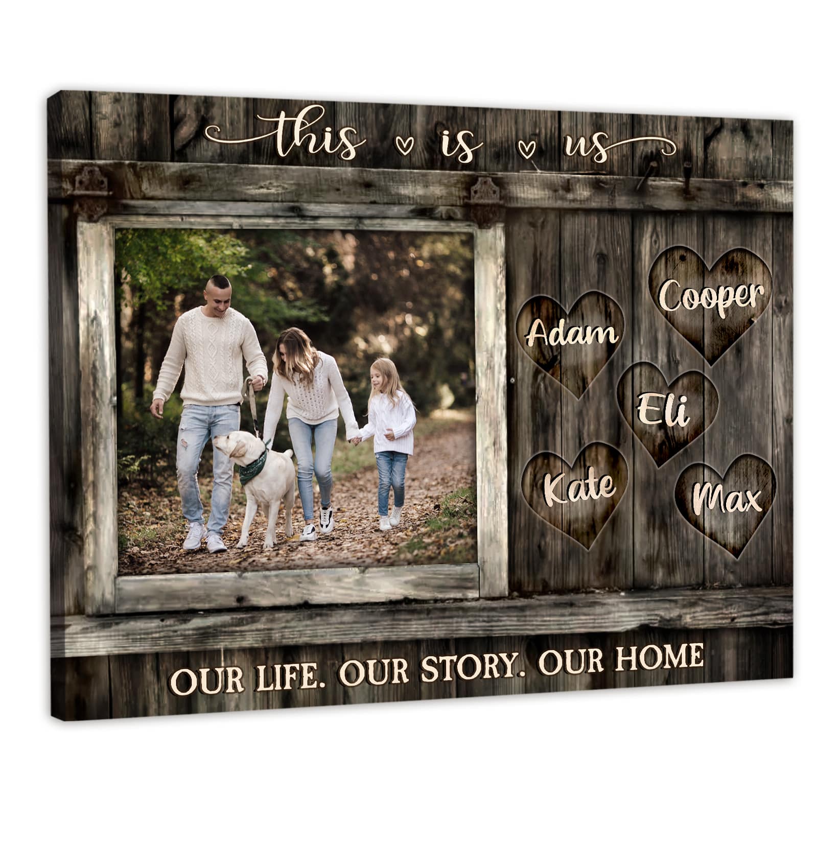 Custom Canvas Prints Personalized Photo Gifts Family Gifts