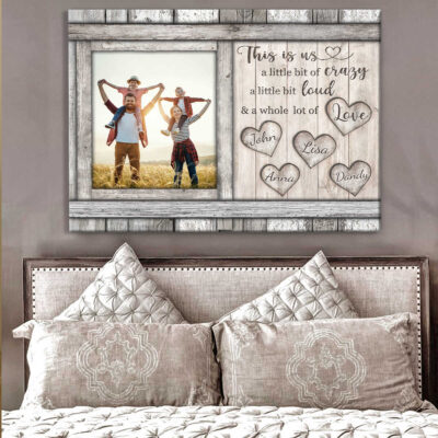 Personalized Photo Gifts Family Gifts A Whole Lot Of Love Illustration 4