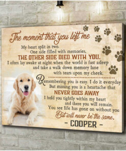 The Moment That You Left Me Canvas Prints