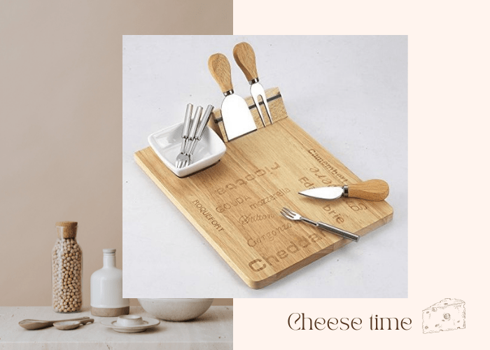 wood anniversary gifts cheese knife