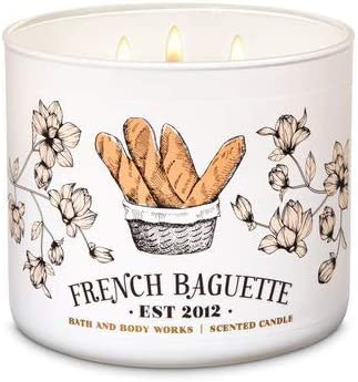 Scented Candle with French Baguette - baking gifts for her