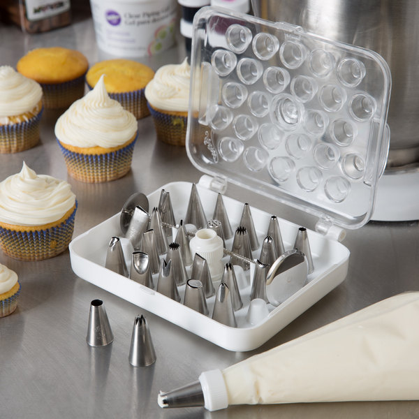 Piping Tip Set in Stainless Steel - gifts for chefs and bakers