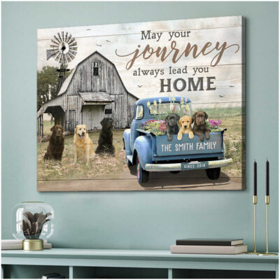 Custom Canvas Prints Personalized Gifts Farmhouse Labrador Retrievers