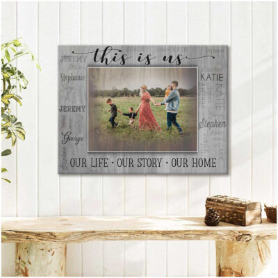 Custom Canvas Prints Personalized Photo Gifts Beautiful Family Gifts Ohcanvas Illustration 1