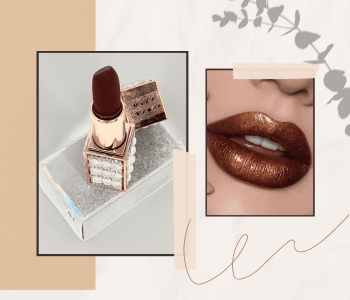 give a bronze lipstick as an 8th year anniversary gift for your first love