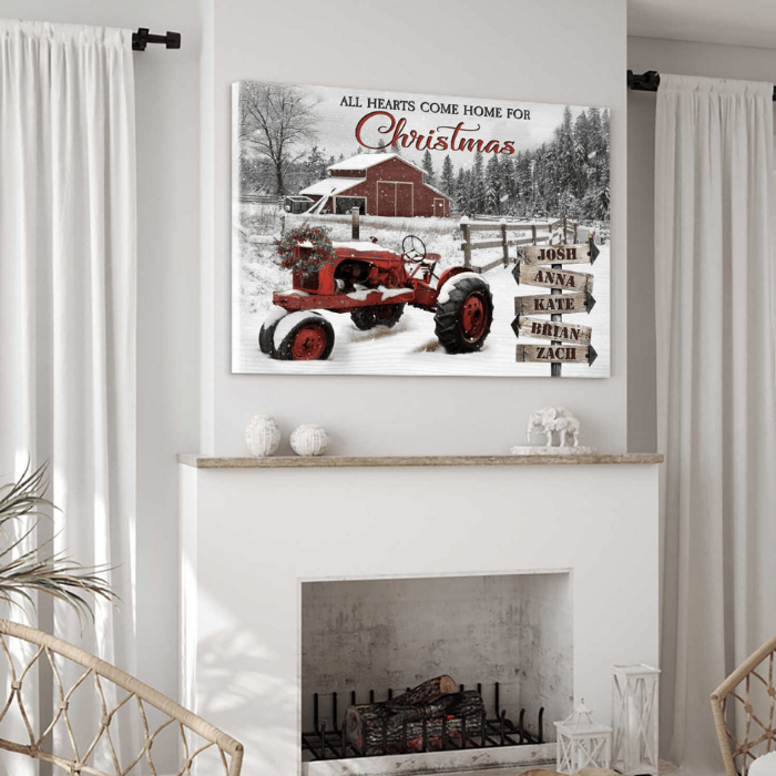 Farmhouse Christmas Decor For Wall