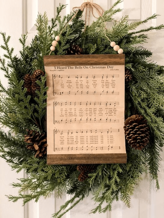 Farmhouse Christmas Decor Christmas Sheet