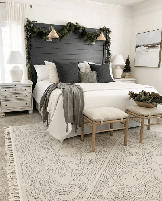 modern farmhouse christmas decor