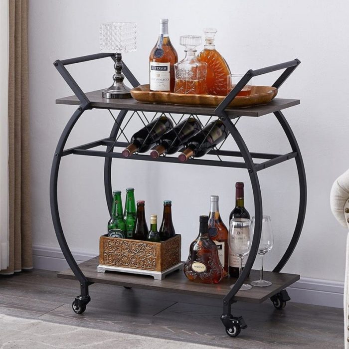 Bar Cart - Best Wedding Gifts For Couples.