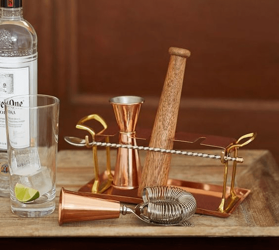 4 year anniversary gift cocktail set