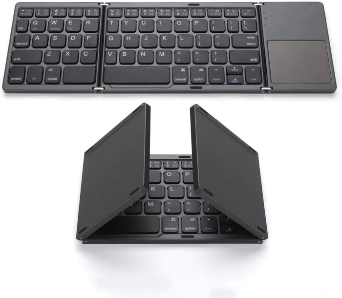 gifts for male coworkers - Folding Bluetooth Keyboard