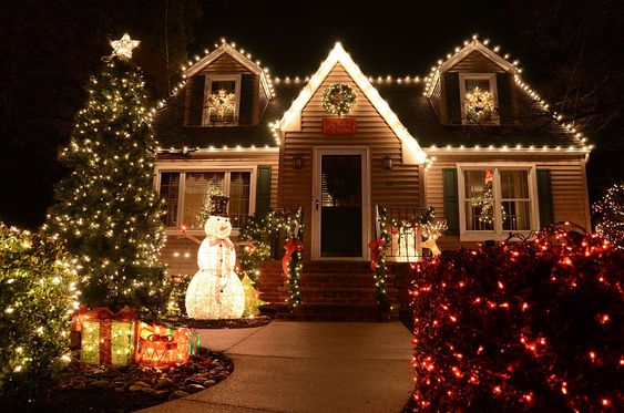 outdoor Christmas decor stunning decoration