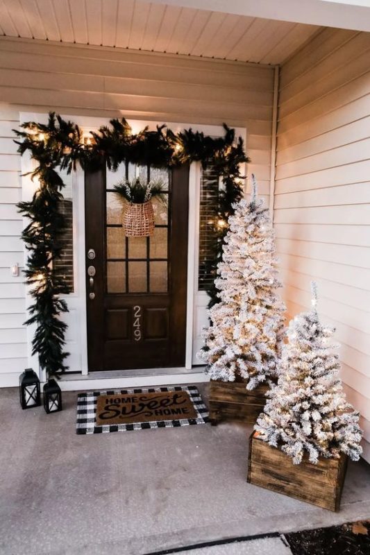 Front Porch Joy ~ Autumn/Winter Light Garland  Light garland, Grapevine  garland, Fall outdoor decor