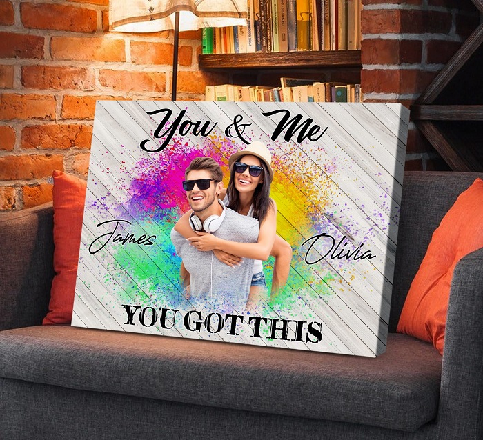 valentine's day gifts for wife custom canvas print